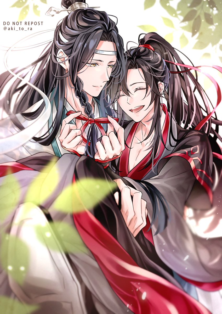 multiple boys 2boys long hair black hair male focus chinese clothes hanfu  illustration images