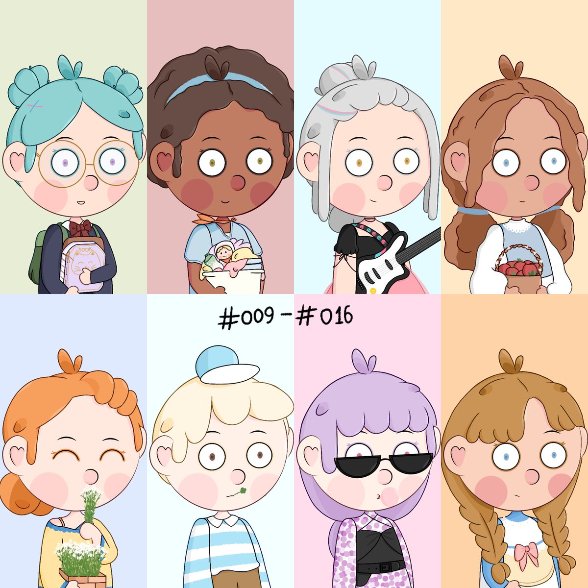 ⭐🌈New drop ( bobom ) collection 
    💗#009-016
📌 Price : 0.006-0.0065 ETH ( polygom )
👉🏻  opensea.io/collection/bob…

#NFT  #NFTCommunity #Cryptos
#NFTs  #polygon #PolygonNFT #opensea #OpenSeaNFT