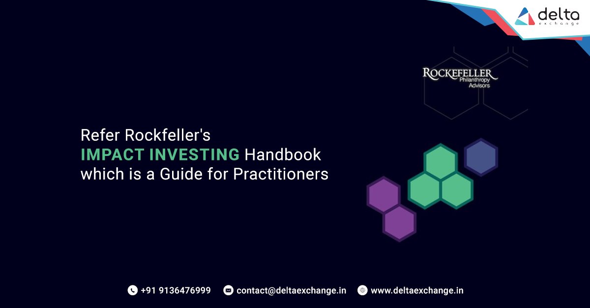ExchangeDelta's tweet photo. The Rockfeller #ImpactInvesting Handbook covers everything you need to know about the Why, How, So What &amp; Now What  of developing, merging #impactgoals with investment goals, measuring success &amp; its implemention practically.#corporatecsr #socialinvestment #sdgs https://t.co/8NvFL8jWRB
