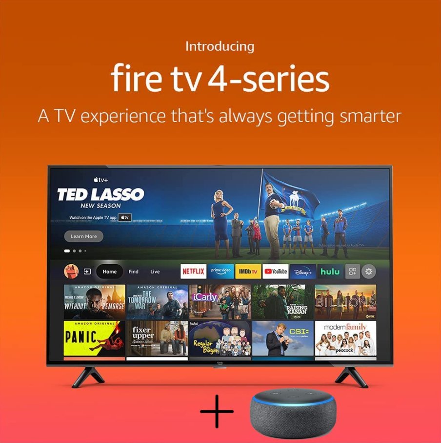 HUGE Sale Amazon 4K Fire TVs!    

43