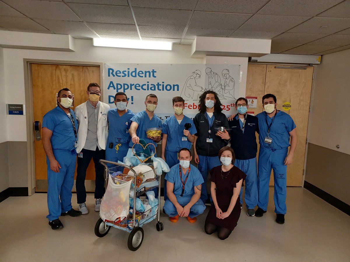 #Wellness starts here @PennStUrology. Happy Thank A Resident Day. Breakfasts and lunches provided by attendings this week. Morale building snacks care of Danielle Shreiner and homemade egg bites to kick off preop conference today from the MacDonald farm. #ThankAResidentDay