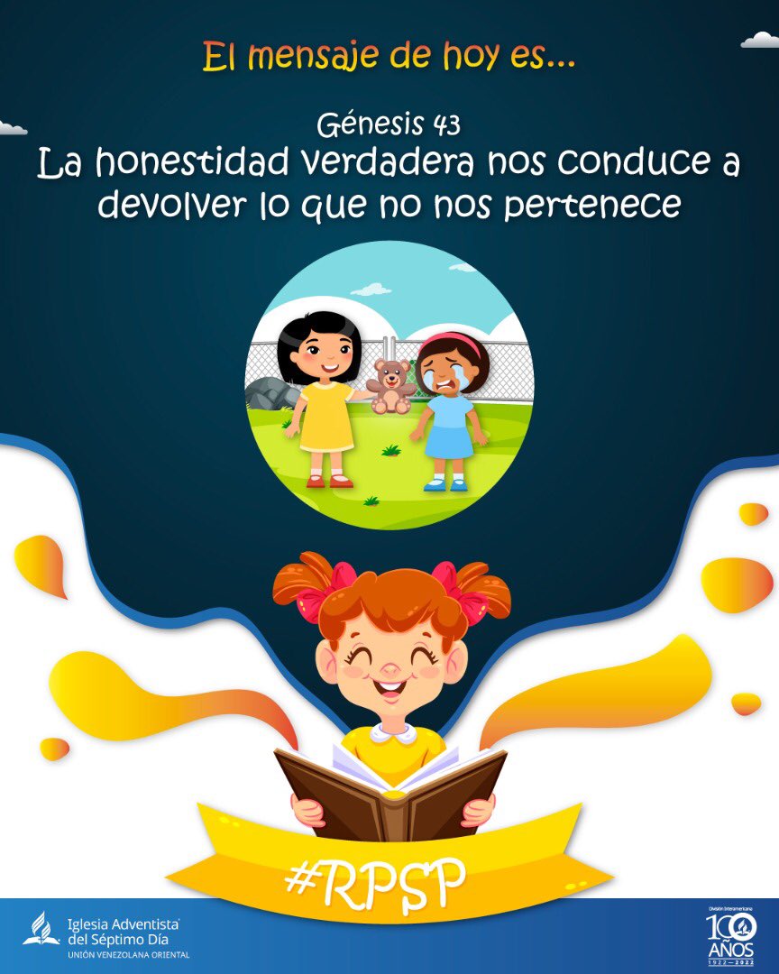 Chic@s 🧒🏽👧🏽
¡Los sueños de José💨 se cumplieron exactamente!👌🏼
Sus hermanos le mostraron gran respeto 🤛🏻 y él los trató con bondad😇 y nobleza 👑

☝🏼¡Debemos ser honestos y agradecidos! 🙏

💡¿ Sabías que Dios puede darte todo lo que necesitas,👇🏼

#RPSPparaNiños #Génesis