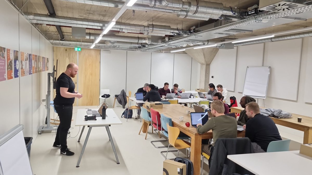 The last couple of days some of our teams followed a #workshop about <a href="/remix_run/">Remix 💿</a>.<a href="/dave_bitter/">Dave Bitter 🚀</a> and <a href="/Sanderdejong/">Sander de Jong</a> showed what cool things you can do with this new framework on top of #ReactJS
Minds were blown 🤯
interested: iodigital.com/en/careers/job…

#frontend #typescript #javascript