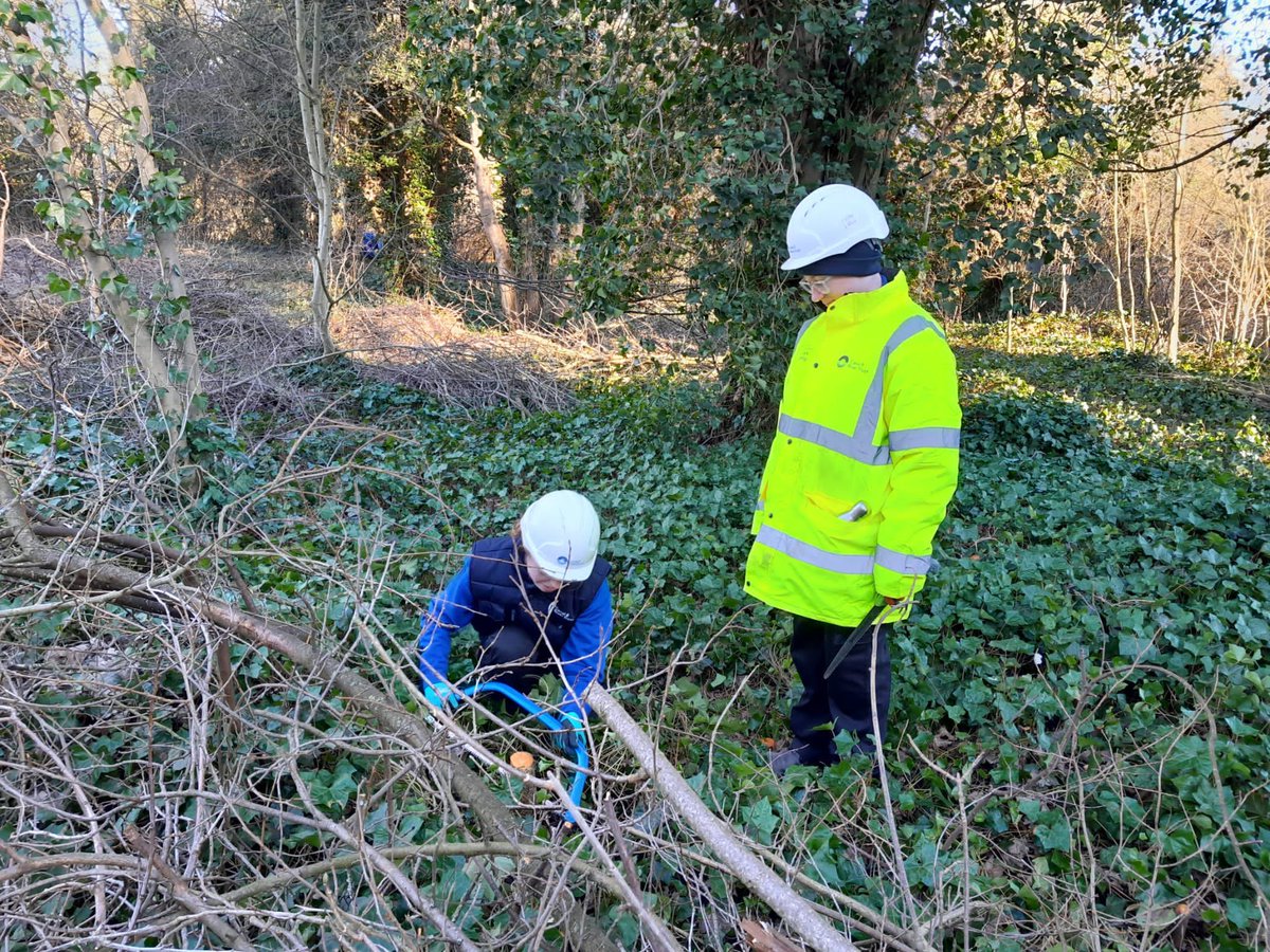 Our new cohort of Government funded Kickstarters are in #Wolverhampton and are busy helping to get out community orchard ready for planting fruit trees. Once established the orchard will provide free fruit to the local community and boaters. <a href="/AaronAtwal2/">Aaron Atwal</a>