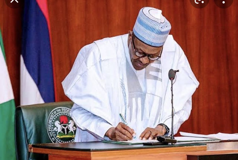 After back and forth, President Muhammadu Buhari @MBuhari has finally signed the Electoral Act Amendment Bill 2021 into law.
  #ElectoralAct
 #KeepWalkingNG