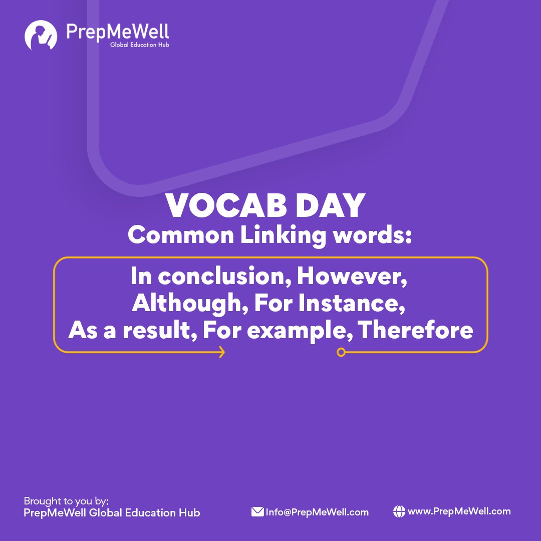 prepmewell's tweet photo. Focus more on how to use linking words accurately than on learning complex and fancy linking words.

#ielts
#ieltswritingtask1
#ieltswritingtask2 https://t.co/tIfHzmlgjo