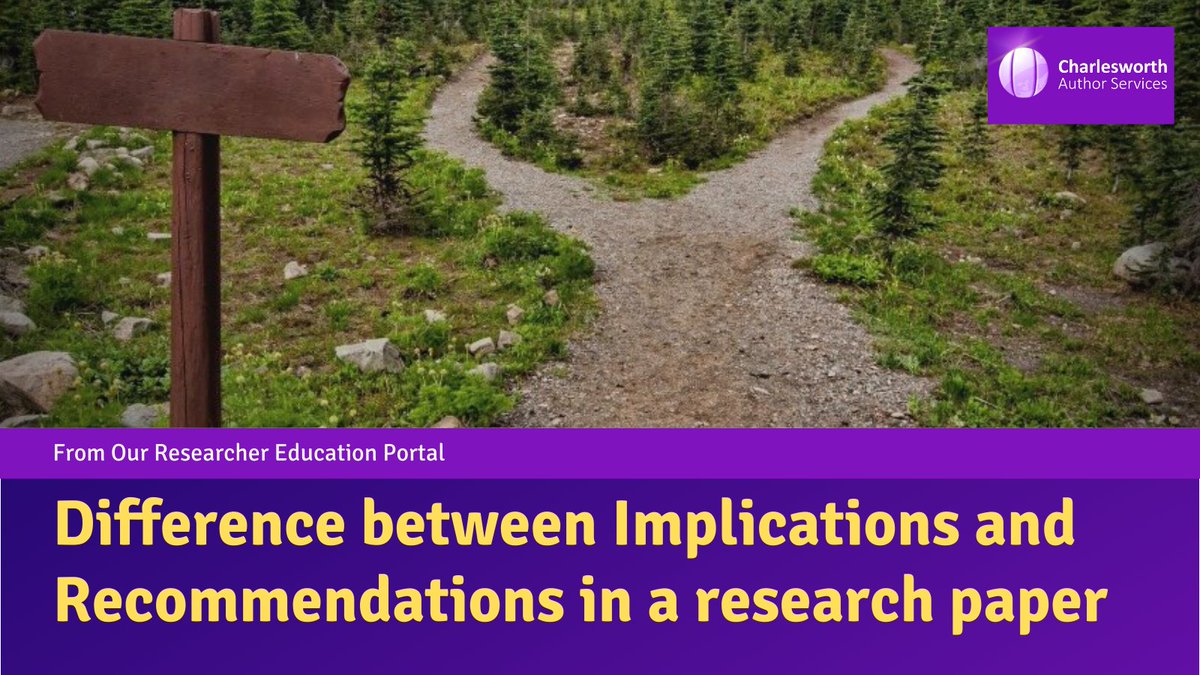 CWGAuthors's tweet photo. ✴️ What are implications and recommendations in research?
✴️ How do they differ?
✴️ How do you write them?
Learn all in this article. 👉 https://t.co/vfHVCZM1vy
#AcWri #ResearcherEducation #ECRchat #ECRdev #AcademicTwitter #SciTwitter #STEMTwitter https://t.co/HFs4fELujO