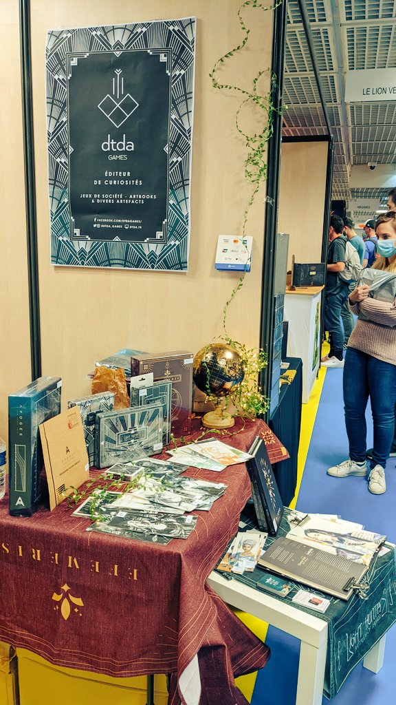 DTDA_Games's tweet photo. On vous attend au stand 07.09 du @fijcannes, pour vous faire explorer l'espace avec #Apogée 🚀 et vivre d'épiques batailles à #LightHunters ⚔️ & #Efemeris ⛵ #checkthegame ! https://t.co/E7KIlfDwpB