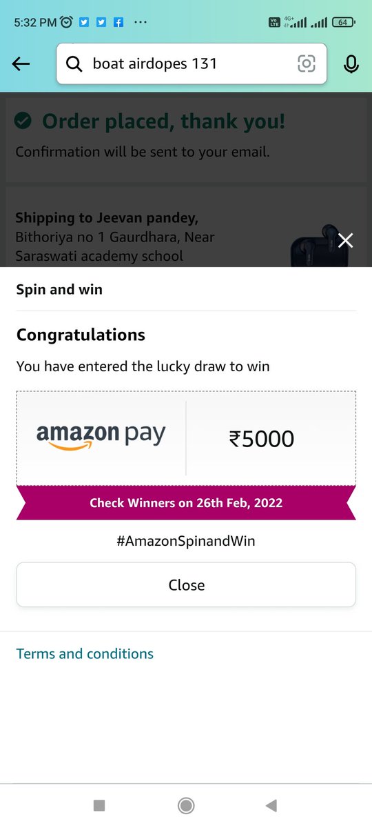 jeevanpandey112's tweet photo. #AmazonSpinandWin https://t.co/VHIX9nNPUc