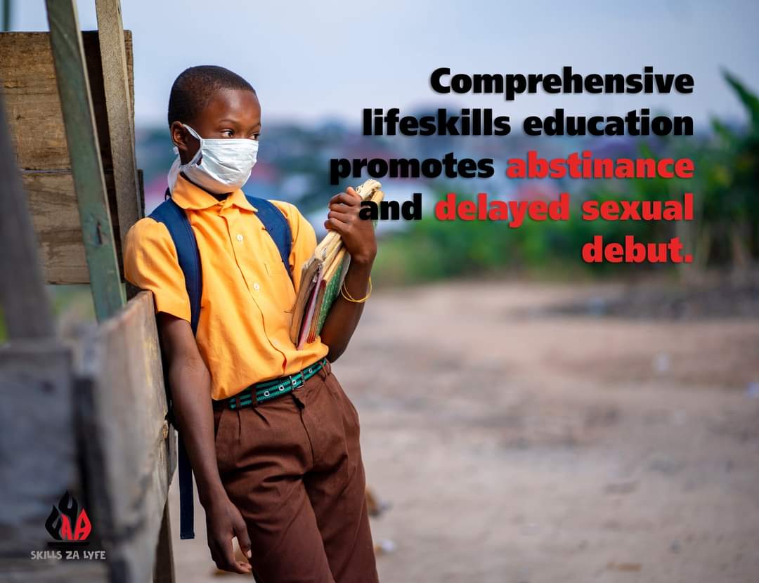 Comprehensive lifeskills education promotes abstinence &amp; delayed sexual debut.
#ASRHR #LSE #Skills4Lyfe #SkillsZaLyfe #FayaSkills #FayaKE #SkillsZaMaYouth #UjuziWaMaisha #fayaprojectke