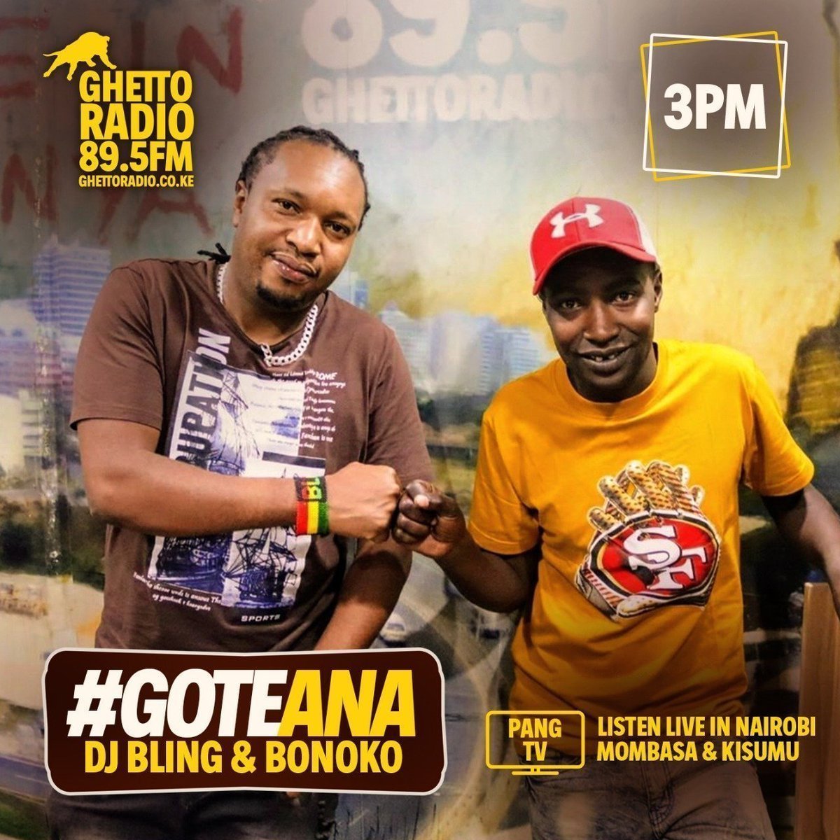 Officially githaa ni #Goteana na mabazenga 
@DjBlingGhetto x <a href="/ABonokodeh/">Safara safara fundition</a>

Dancehall Fan Friday imejipa!!!