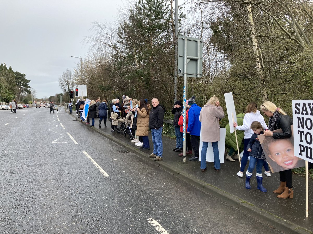 Excellent support outside PSNI Headquarters, #Belfast

<a href="/ChiefConPSNI/">Office of the Chief Constable</a> this can’t and won’t  be ignored

 #JusticeForNoah 
#WeWillNeverStop
#NoToPII