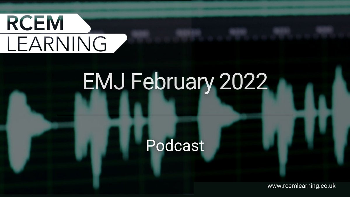 Feb @EmergencyMedBMJ podcast is out! @Roybena & @rajeshchatha discuss the experience of ED patients after a visit for hyperglycaemia: implications for communication & factors affecting adherence post-discharge. Podcast🎧 ow.ly/J9yc50I4caG Paper 📖 ow.ly/Te9m50I4caF