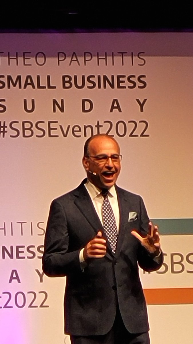 Great to hear <a href="/TheoPaphitis/">Theo Paphitis</a> again!#SBSEvent2022