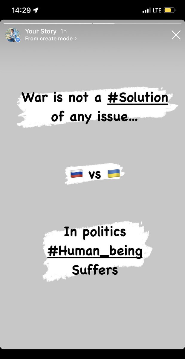 #Peace is better than the #War…
#UkraineRussia