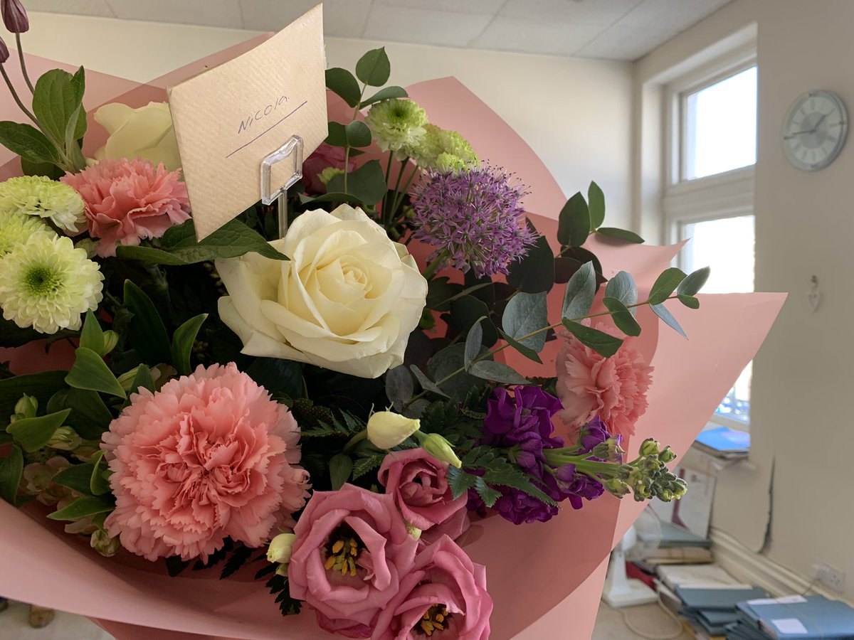 NPConveyancing's tweet image. Beautiful flower delivery from a happy client. Thank you!