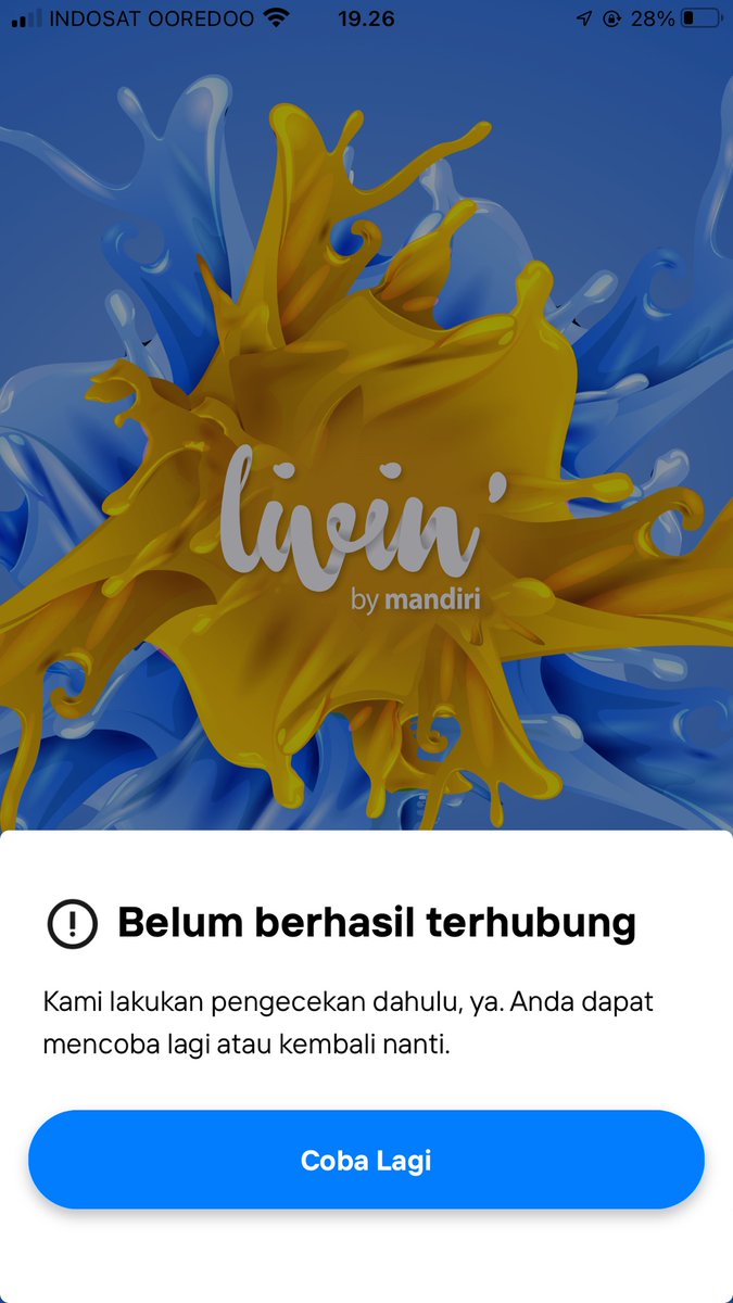 warungprintcom's tweet photo. @kumparan Duh padahal mau transfer senilai Rp.1.010.110.011.101.001 malah Livin eror #StopWar #Photobook BTS padahal bisa pesen lewat @warungprintcom https://t.co/I7Lv98V32D