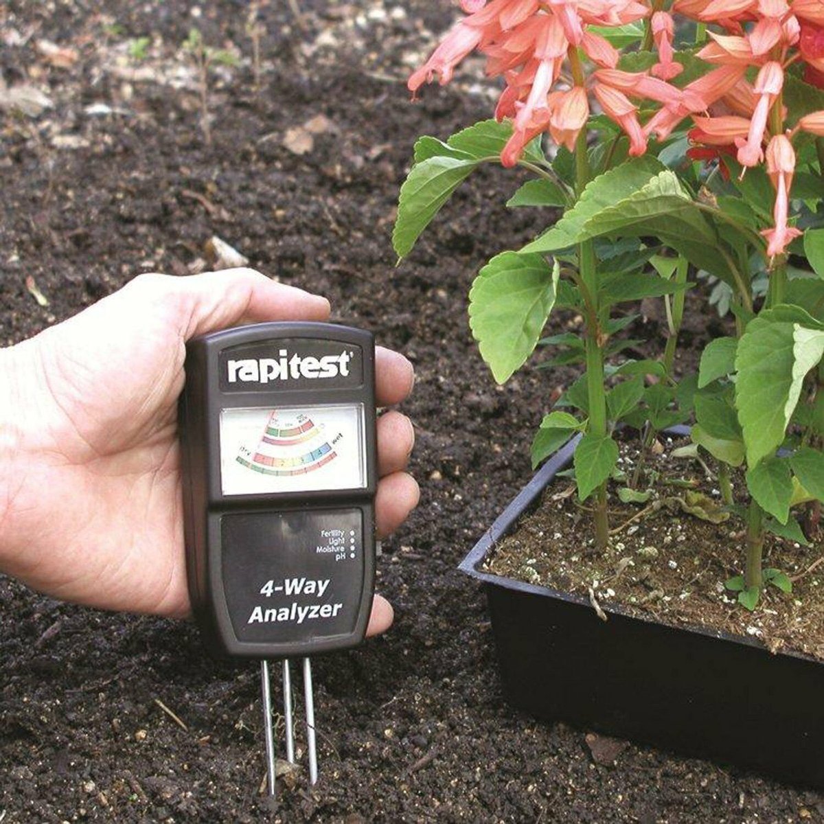 bcagrain's tweet photo. Won a tender to supply @FAOTanzania with Portable Soil Tester that measures the conditions of soil pH, soil moisture, light quantity and total combined Nitrogen (N), Phosphorus (P) and Potash (K) levels. Used for fruits/veggies, trees/shrubs, plant/flowers and grasses/lawns. https://t.co/3XrsTGl9bZ