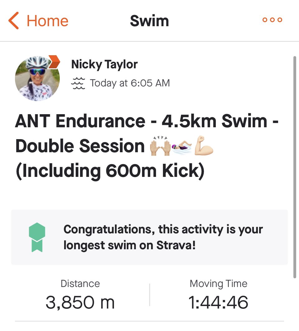 n_swimming's tweet image. When our Coaches lead by example - Coach Nicky completes a 4.5km Endurance session alongside our athletes in our Early Friday AM session #InThePool