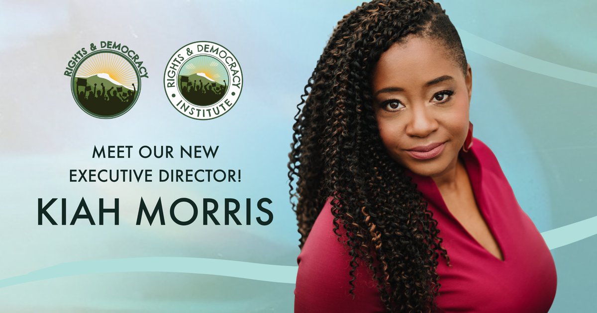 RightsNH's tweet image. We are thrilled to welcome Kiah Morris as Rights &amp;amp; Democracy's new Executive Director! Kiah's experience as a legislator, champion for people's movements &amp;amp; our VT Movement Politics Director uniquely position her to lead us into our next phase of growth! radnh.org/rights-democra…