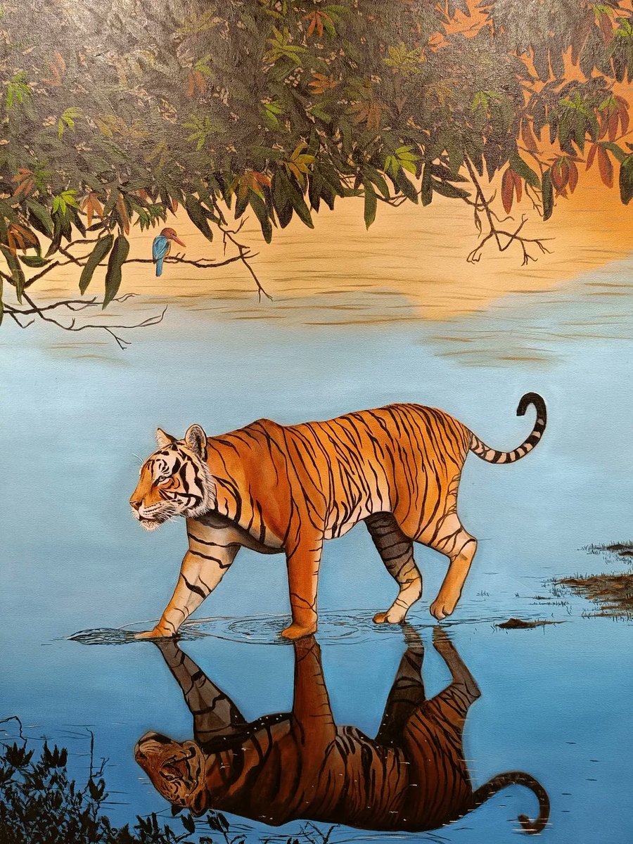 YuvakaSangha's tweet photo. Exhibition of Wildlife Art by Artist @sudha.wildlife at Bengaluru Art Gallery, Yuvapatha, Jayanagar 4th Block. https://t.co/R1wudEeE7k