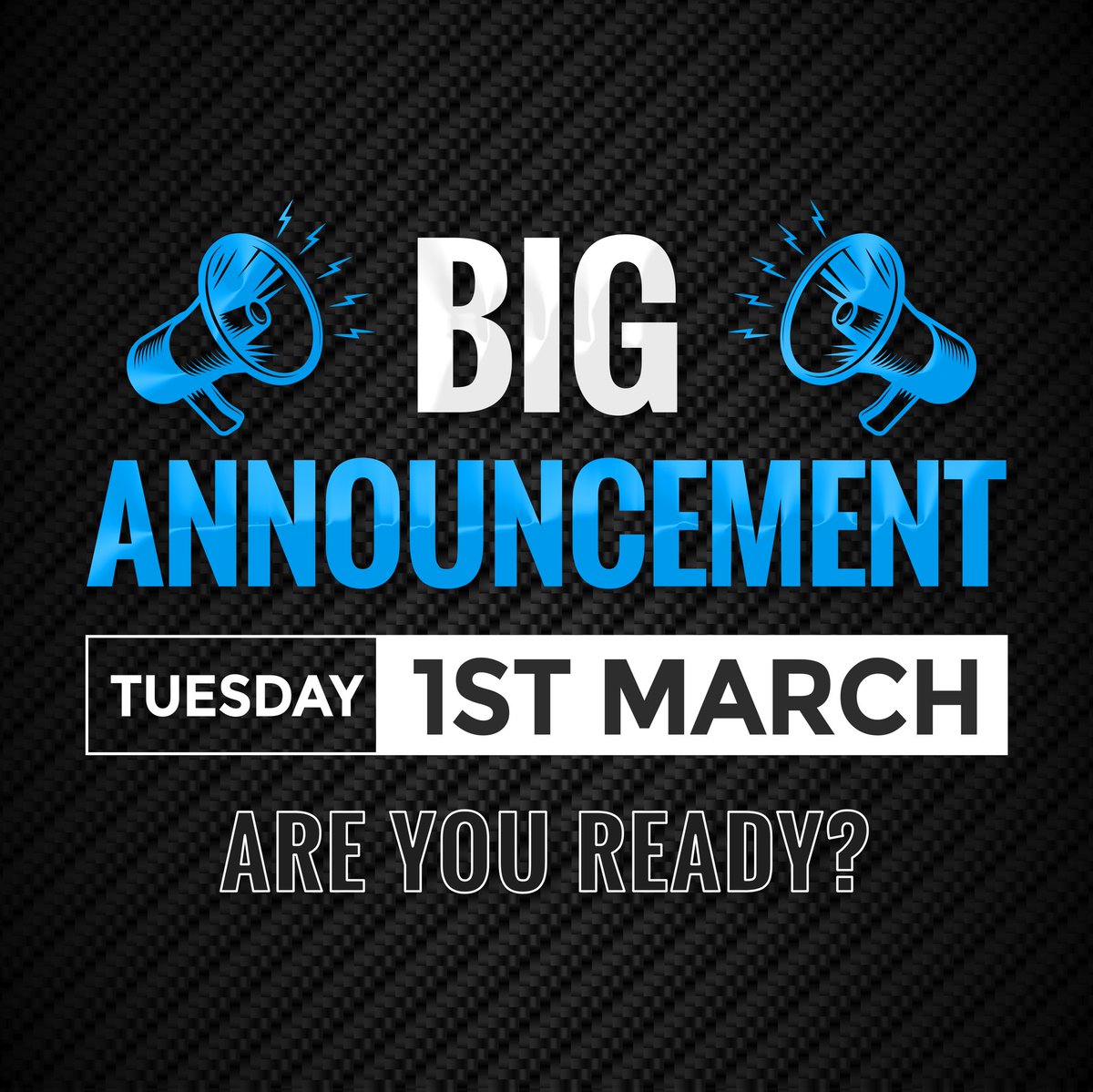 Attention everyone!!

We have a big announcement to share on 1st March (Tuesday)

Guess what it can be ? We'll distribute Random rewards for correct Guess 🚀

#Announcement #cryptocurrency