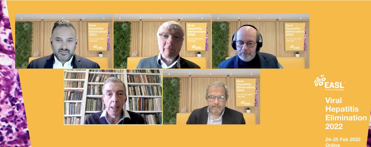 EASLedu's tweet photo. A few points from the current #EASLspecial  panel discussion:
💼Need⬆️treatment options  (esp. for re-treatment)
💼National efforts contribute to improving diagnosis
💼Need ⬆️access to treatment (ie affordable generics)

🤝Can't do it without collaboration
#Viralhepatitis https://t.co/gFfXzKOsI7