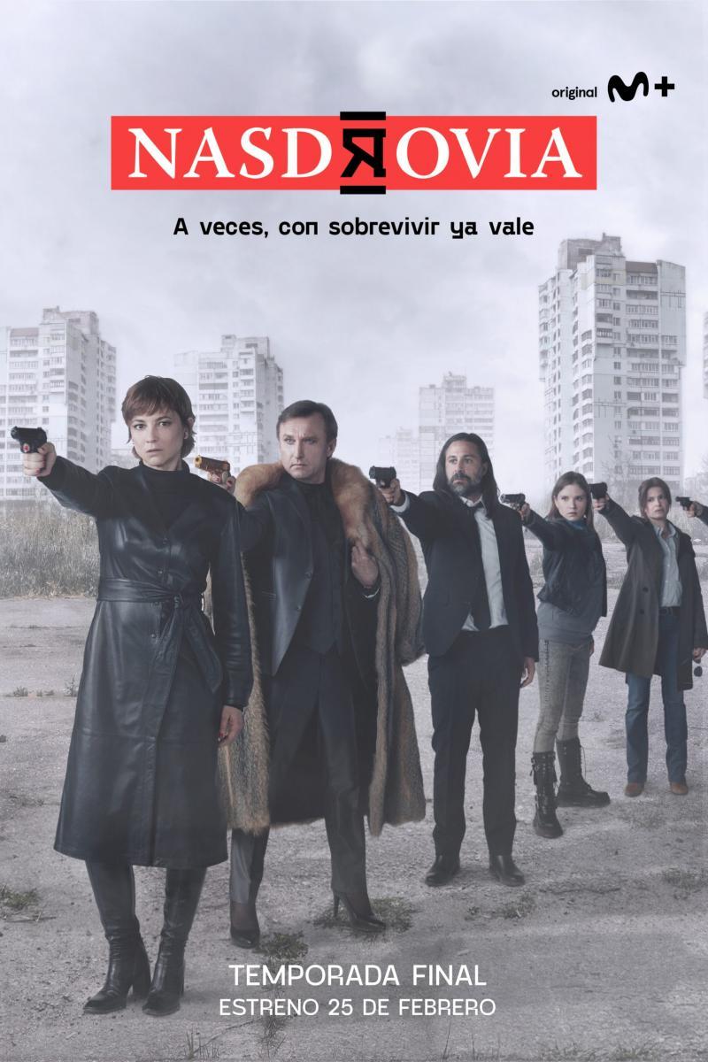 🎞️ Llega a <a href="/MovistarPlus/">Movistar Plus+</a> la segunda y última temporada de #Nasdrovia.

<a href="/elvigilM/">Marc Vigil</a>, socio de DAMA, dirige y escribe los guiones  en este nuevo ciclo de la serie. Nuestros socios <a href="/sergiosarriarui/">Sergio Sarria</a>, <a href="/amorentokio/">miguel esteban</a> y <a href="/soydamosuzuki/">Luismi Pérez</a> completan el equipo de guion y de creación.