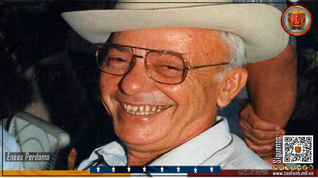 🗓️#25Feb de 2011|| Siembra del cantautor, Eneas Perdomo, mejor conocido como "el General en Jefe del canto venezolano". Le fue concedida la "Orden Libertador Postmortem" por el Cmdte. Supremo, Hugo Chávez; entre sus obras musicales están: Fiesta en Elorza y Linda Barinas.