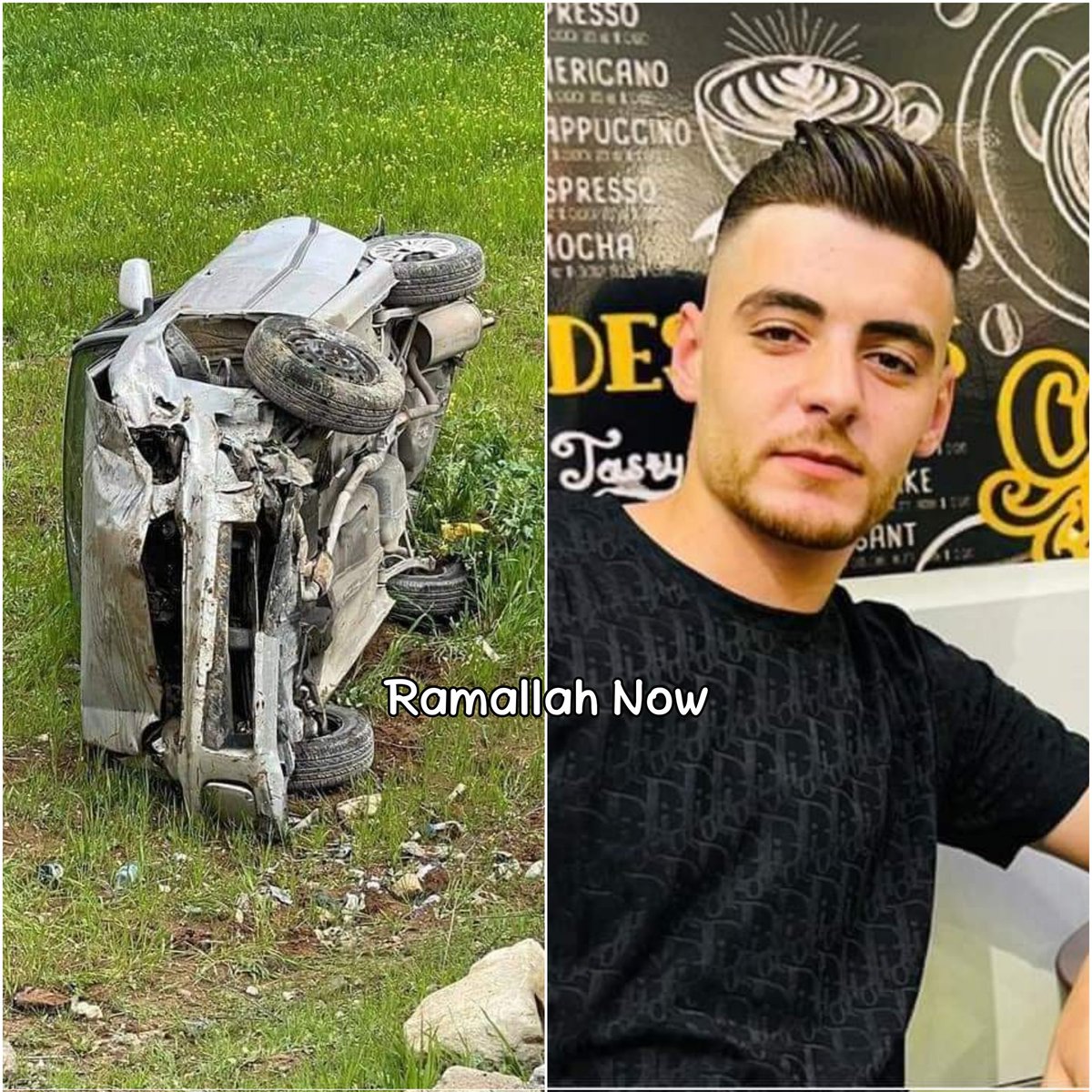 Ramallah_Now's tweet photo. #فاجعة .
وفاة الشاب محمد كامل سويطي اثر حادث سير مؤسف وقع على مدخل بلدة بيت عوا جنوب الخليل. 
انا لله وانا اليه راجعون https://t.co/ewJ5bAp1v4