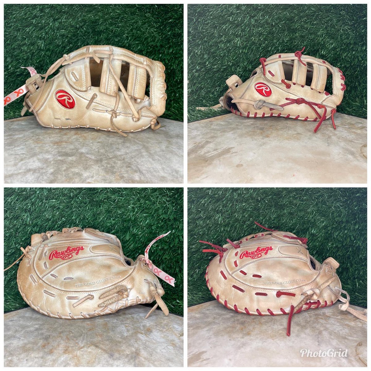 jlo2613's tweet photo. Rawlings first base mitt getting some scarlett from @buyfastpitchgloves  #ballplayersbalm #rawlingsglove #rawlingsbaseball #rawlingsbaseballgloves #baseballglove #baseballgloves #baseballgloverelace #baseballgloverepair #firstbasemitt https://t.co/VfUBeGlrYk