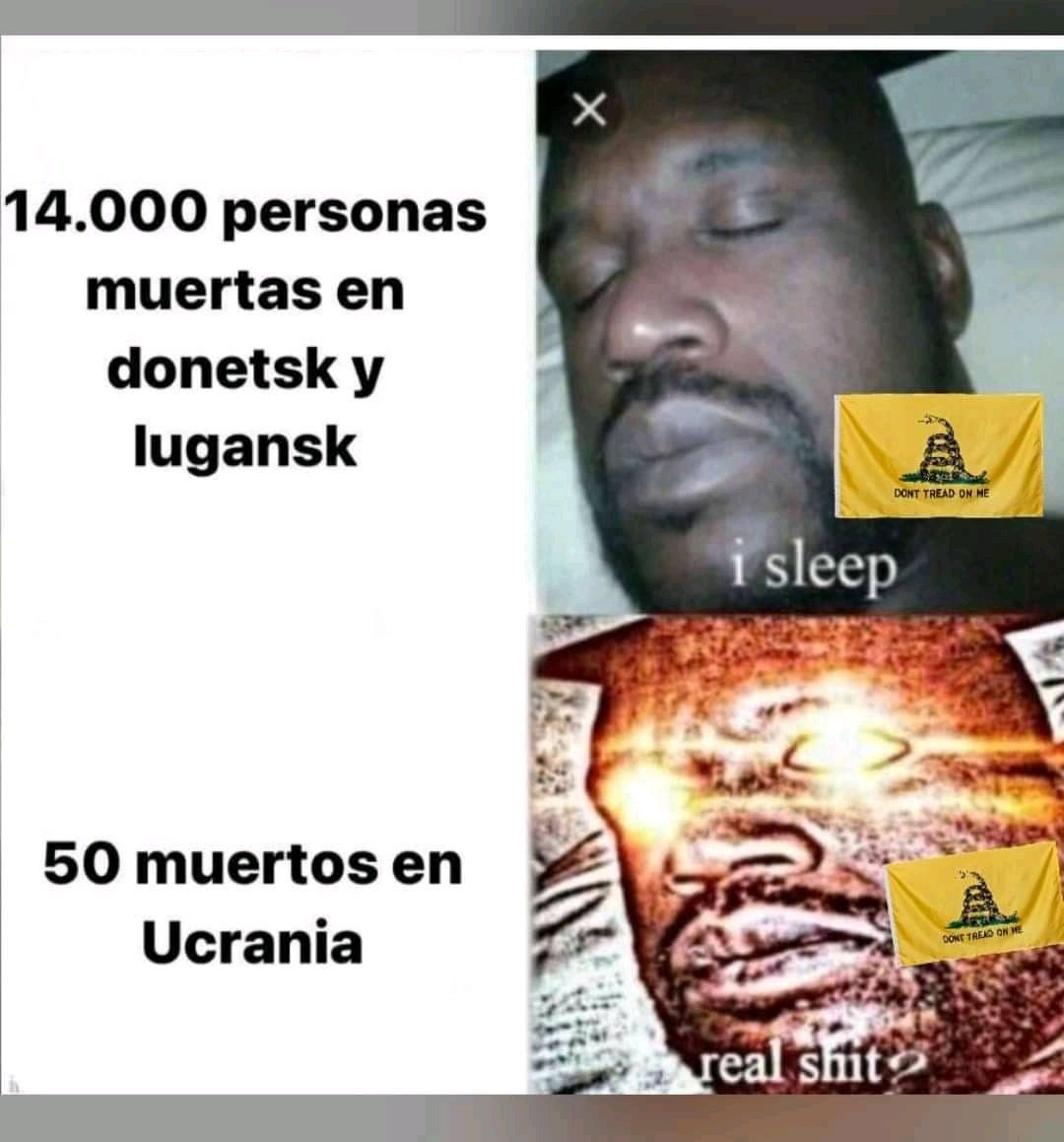 ElProfesorCu's tweet photo. @YoUsoMiNasobuco Que la guerra es una mierda?SÍ,pero como siempre,los medios cubren las bajas que les conviene...y negar las víctimas del donbas no me hace negar también las de Ucrania,al menos en eso lo tengo claro... https://t.co/49cvbi19ua