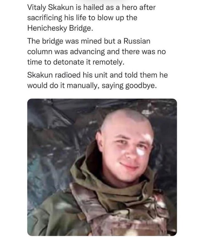 Rest in peace Vitaly 😔

#Ukraine #UkraineRussia #UkraineInvasion #UkraineUnderAttack #UkraineWar #Ukrainian #UkraineRussiaCrisis
