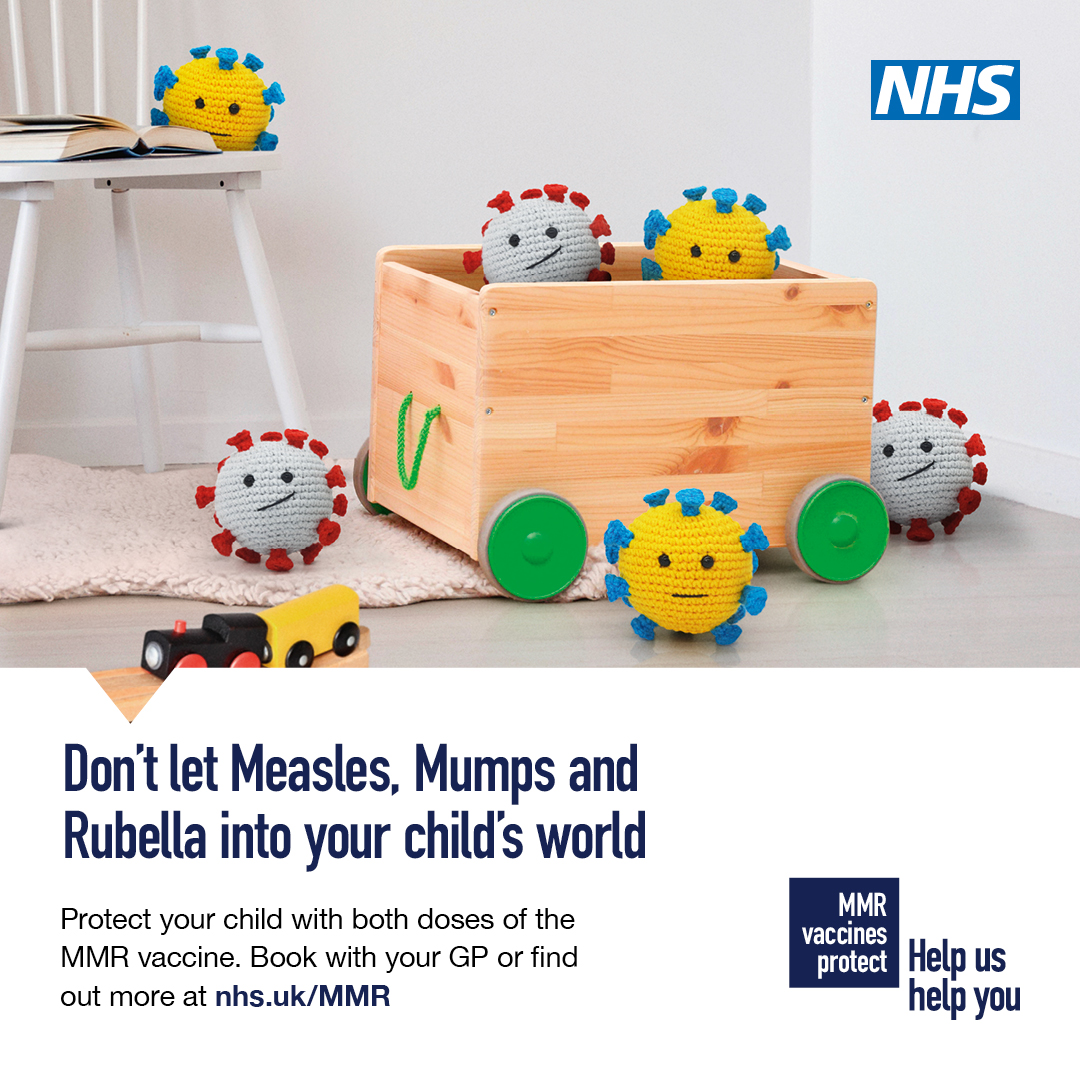 If your child missed their MMR vaccination appointment, make sure you catch up as soon as possible and protect them from these highly infectious diseases. Contact your GP practice to book an appointment #HelpUsHelpYou #MMR #Vaccination