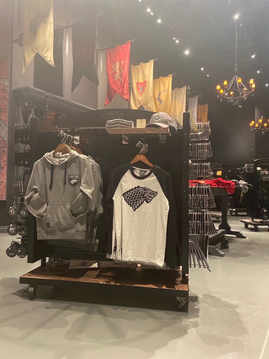 gotstudiotour's tweet photo. Make sure to stop by The Studio Shop and explore our wide range of exclusive Game of Thrones Studio Tour merchandise.
Whether you swear allegiance to the Starks or loyal to the Lannister’s, there’s something for everyone.
#GameOfThronesStudioTour https://t.co/jMTFldsLQG