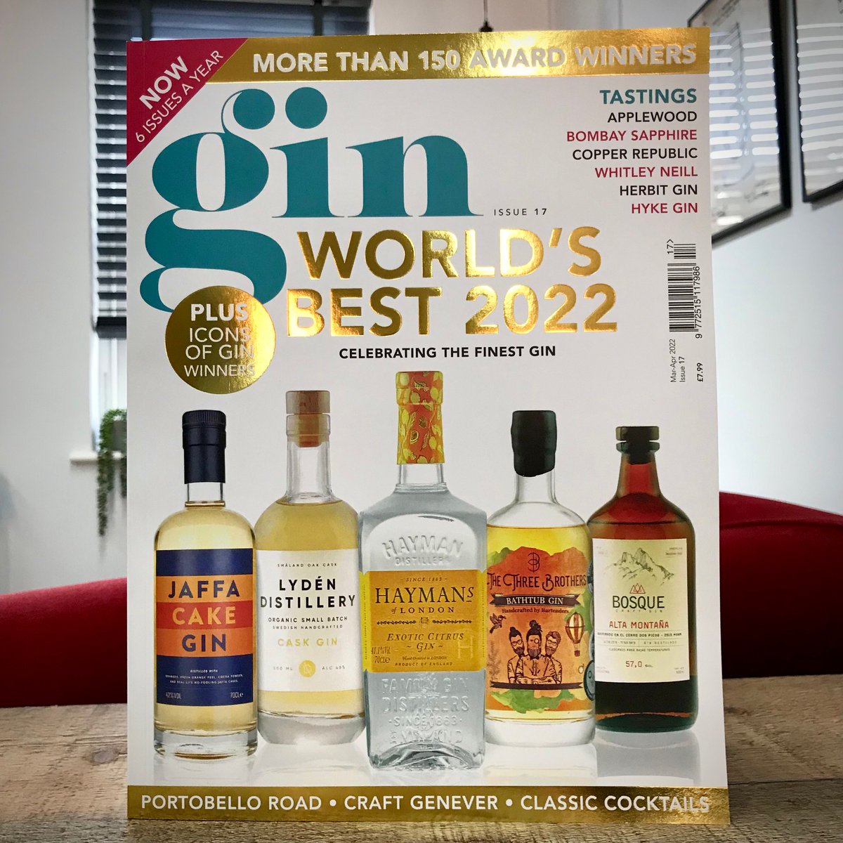 ginmagazineuk's tweet photo. Say hello to issue 17 – our #GinMagazineAwards 2022 awards special ✨ as well as having the results of the #IconsofGin, #WorldGinAwards and Gin Magazine Hall of Fame, this issue is exploring the vast history of gin.
Never miss an issue – subscribe here: https://t.co/4LWWCZ27Uj https://t.co/46OcpQcnpy