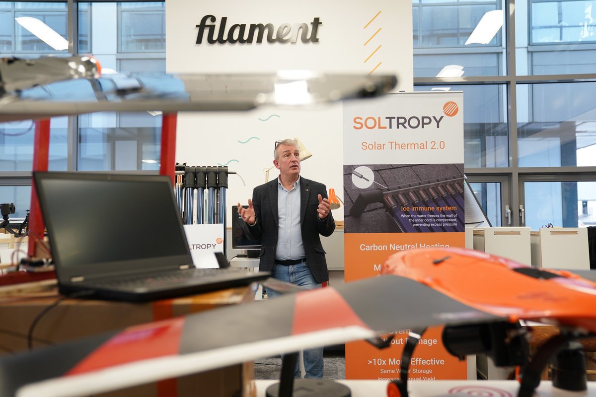 FilamentStac's tweet photo. Demo day at STAC!
Yesterday, our cohort presented their company's progress, as they advance through our programme.
It was great to see & celebrate their successes with the STAC team & fellow founders.
π
#FilamentSTAC #SmartThingsAcceleratorCentre #IoT #ScottishBusiness https://t.co/Xi0rV9LMwj