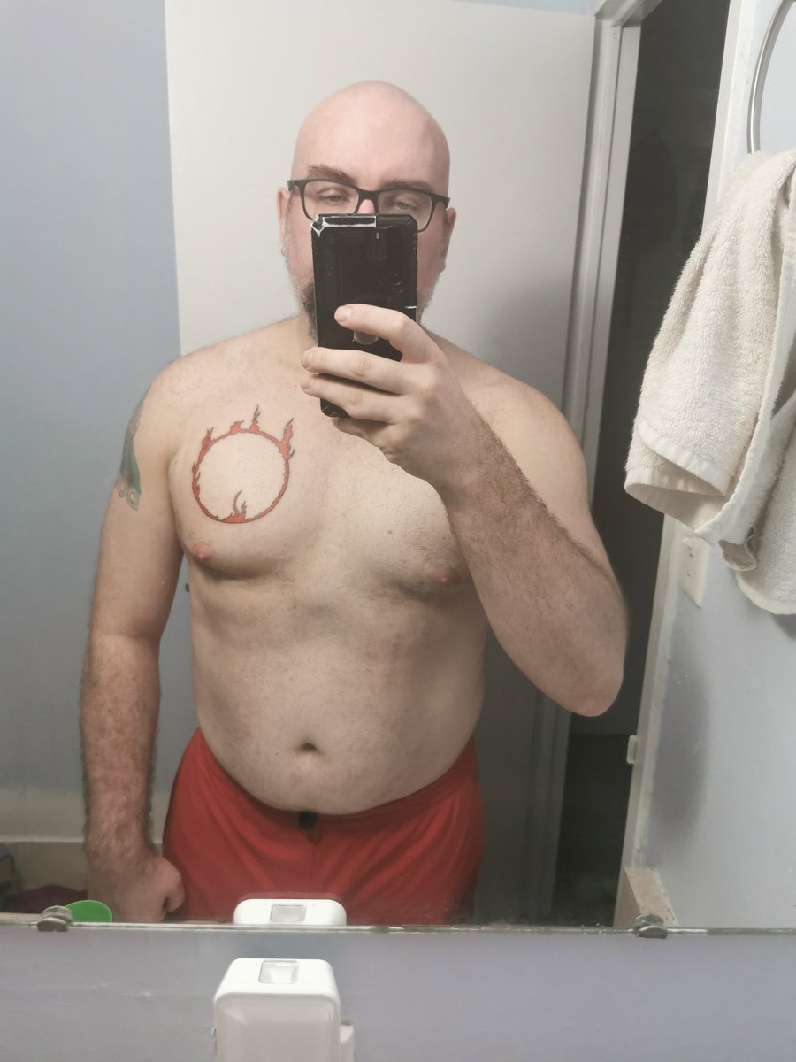 Jdcollinscpit's tweet photo. New ink just in time for a new From game! #tattoo #darksign #darksouls #nevergohollow https://t.co/RmnR9m1TDM