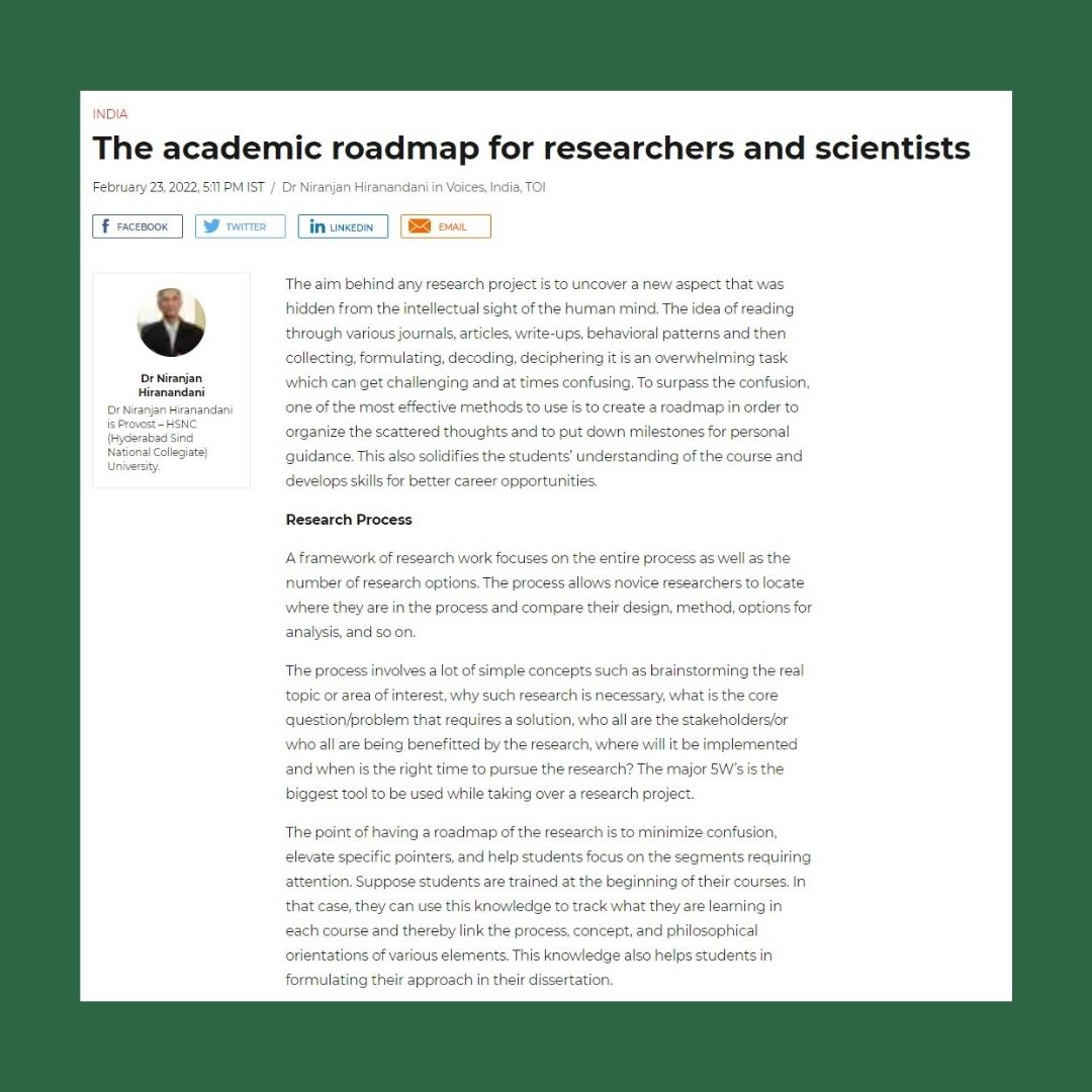 HSNC University, Mumbai tweet media