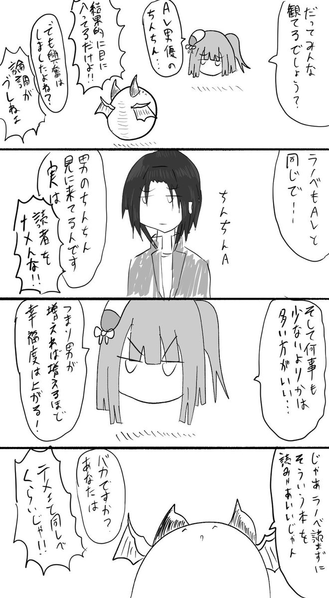 今日のマソガ 男は男好き淫魔

男女問わず魅力的なキャラクターを書けるように頑張ろうという話です(大嘘) 