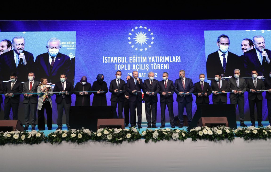 Mehmet Tevfik Göksu (@mt_goksu) on Twitter photo Milli Eğitim Bakanlığımız, Valiliğimiz ve hayırseverlerce İstanbul’da yapımı tamamlanan 2 milyar liralık eğitim yatırımlarının açılışını Cumhurbaşkanımız <a href="/RTErdogan/">Recep Tayyip Erdoğan</a>, Milli Eğitim Bakanımız, Milletvekillerimiz ve İstanbul Valimizle birlikte yaptık. İstanbul’umuza hayırlı olsun. Milli Eğitim Bakanlığımız, Valiliğimiz ve hayırseverlerce İstanbul’da yapımı tamamlanan 2 milyar liralık eğitim yatırımlarının açılışını Cumhurbaşkanımız <a href="/RTErdogan/">Recep Tayyip Erdoğan</a>, Milli Eğitim Bakanımız, Milletvekillerimiz ve İstanbul Valimizle birlikte yaptık. İstanbul’umuza hayırlı olsun.