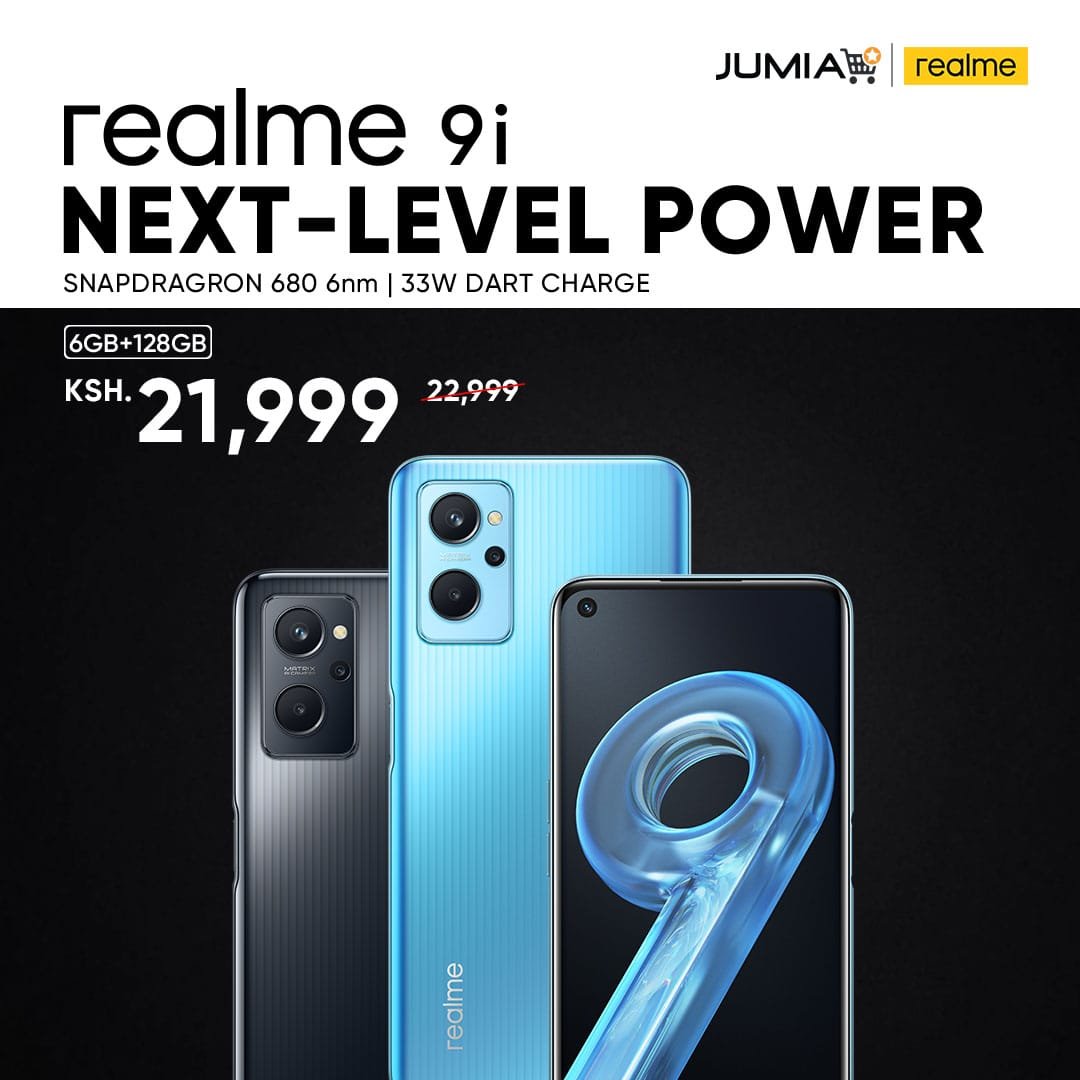 oaksupreme's tweet photo. Now available on Jumia for countrywide deliver.
Order your new Realme 9i to enjoy Next Level power here; https://t.co/xWzI5a3EaI
#Realme9i #OnlyiCan #NextLevelPower. https://t.co/WWfnB2WUtW