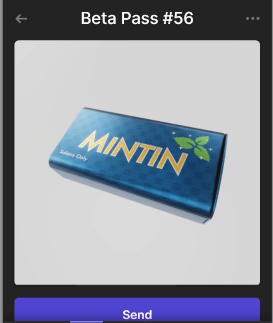 If you received this #nft from this wallet address: 
HZELPyZRe99RwchYnV9kAukWYVV4V2fjYvck15Xe1EEJ

It is a wallet drainer confirmed by <a href="/MintinNFT/">Mintin | SOLD OUT</a> they did not send it out. Destroy it at trash.sol , or the burn mechanism of your choice. Stay safe friends.