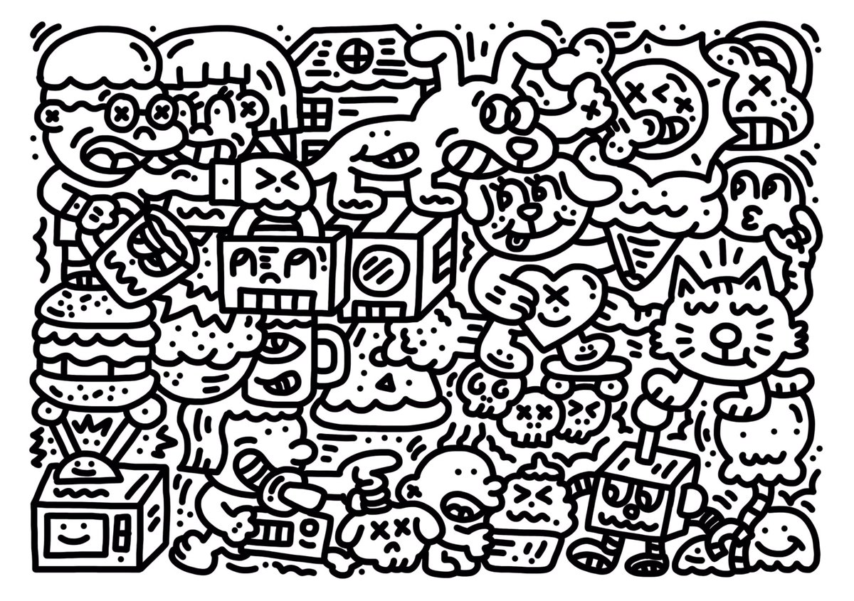 batchin1999's tweet photo. Doodle Finger Drawing Colors. (Black,Red,Blue,Yellow)
My Doodle Artwork Were Sketched By My Finger Every Single Pieces. And Now, I’m Trying To Create New Collection Available on Polygon! Price from ETH (MATIC) 0.015 WETH

https://t.co/JvMLXwvyrk

#NFTdrops #Doodle #NFTColletor https://t.co/Xoz2tVs3RS