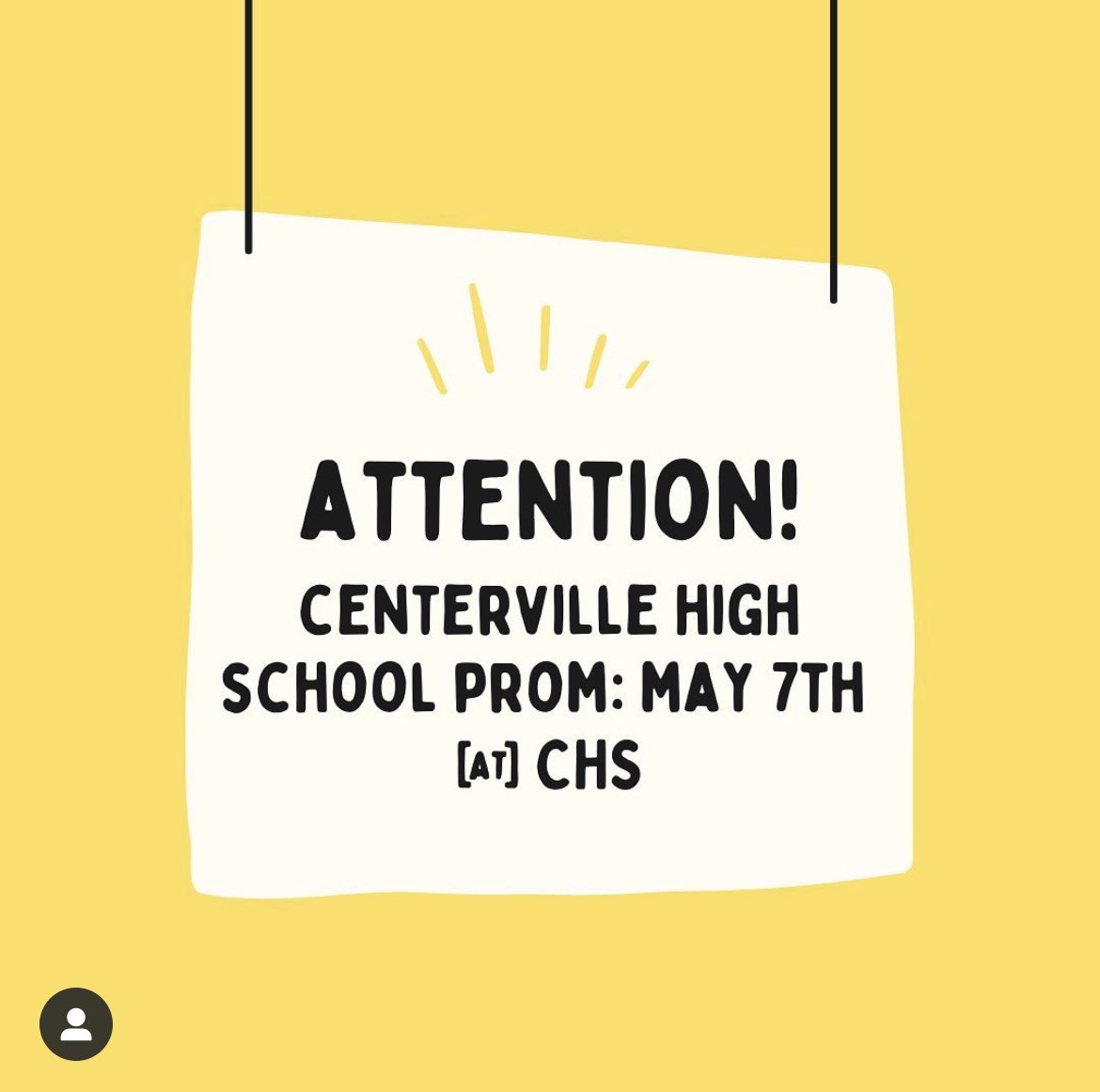 Prom is back on May 7th at CHS! Watch out for more updates in case anything changes!! <a href="/TheHerdCHS/">The Herd™</a>
