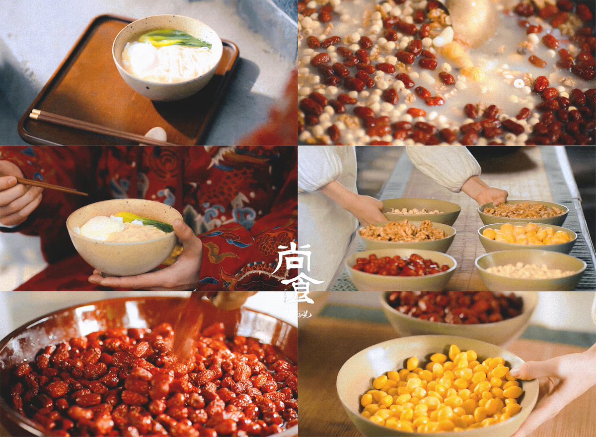 ZHAOLlYING's tweet photo. the aesthetic for royal feast 🥢 https://t.co/NtNFESZE4e