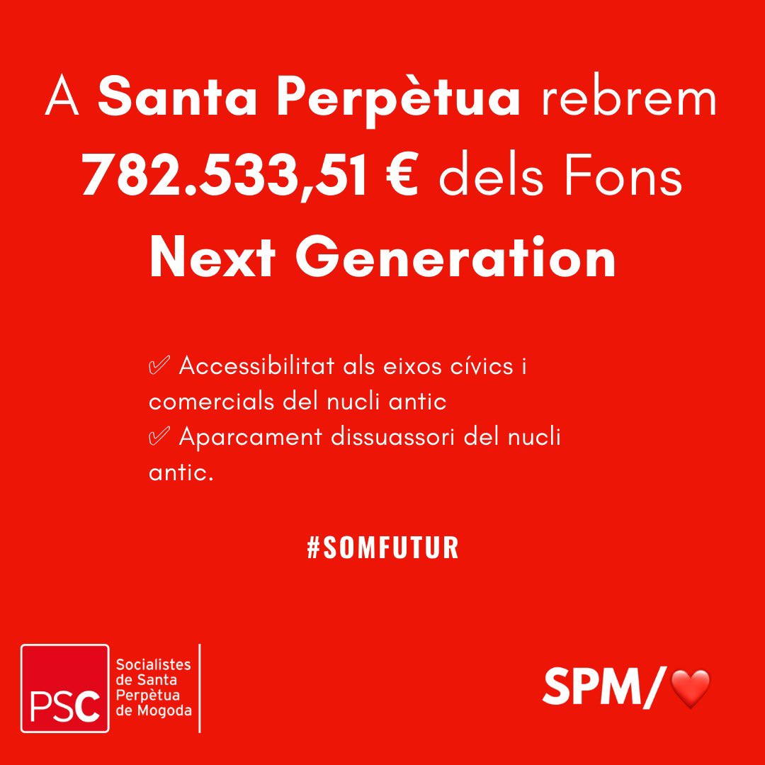 Boníssima noticia pels i les joves del municipi!✊🏼🌹#somfutur