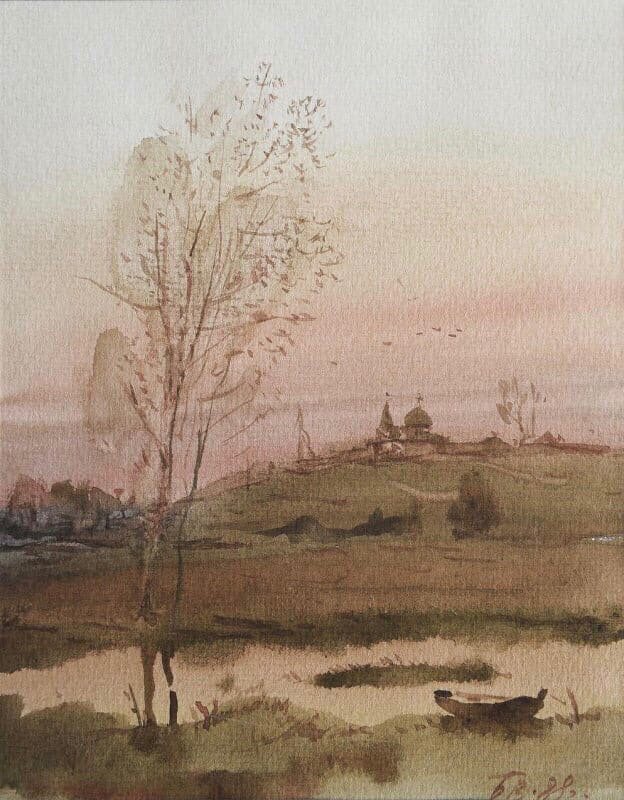 Сегодня, 25 февраля, исполняется 85 лет со дня рождения замечательного оренбургского художника, графика Владимира Сергеевича Боброва.