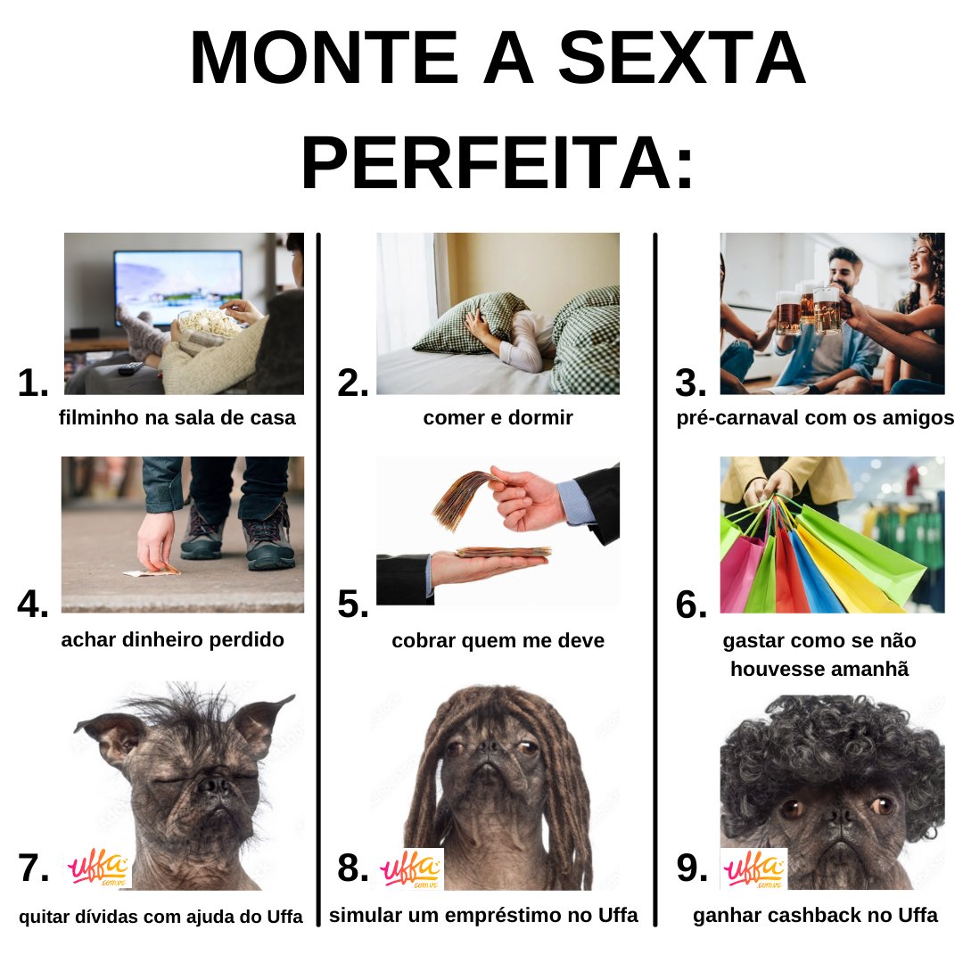 Uffa_com_vc's tweet photo. por aqui vamos de 2, 5 e 7. e por aí?
#sextou #uffacomvc #uffa https://t.co/FwWjojrrPj