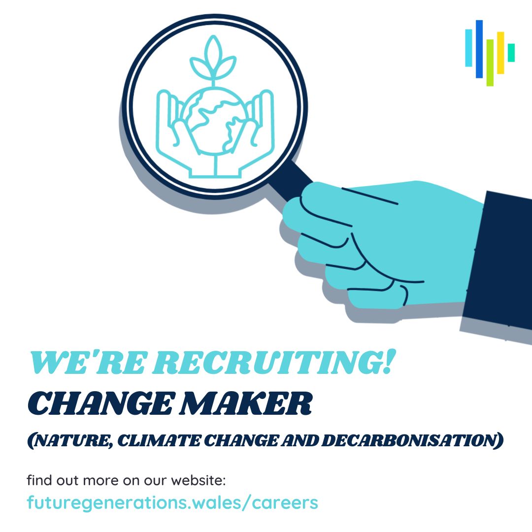 futuregencymru's tweet photo. 🌳 Do you have expertise in policy areas relating to nature, climate change and decarbonisation?

📢 We're looking for a Change Maker to join Team FGC and help us achieve change in Wales' public sector!

Find out more about the role and how to apply 👇
https://t.co/Hq39IGGRME https://t.co/xU1cYBL5RX